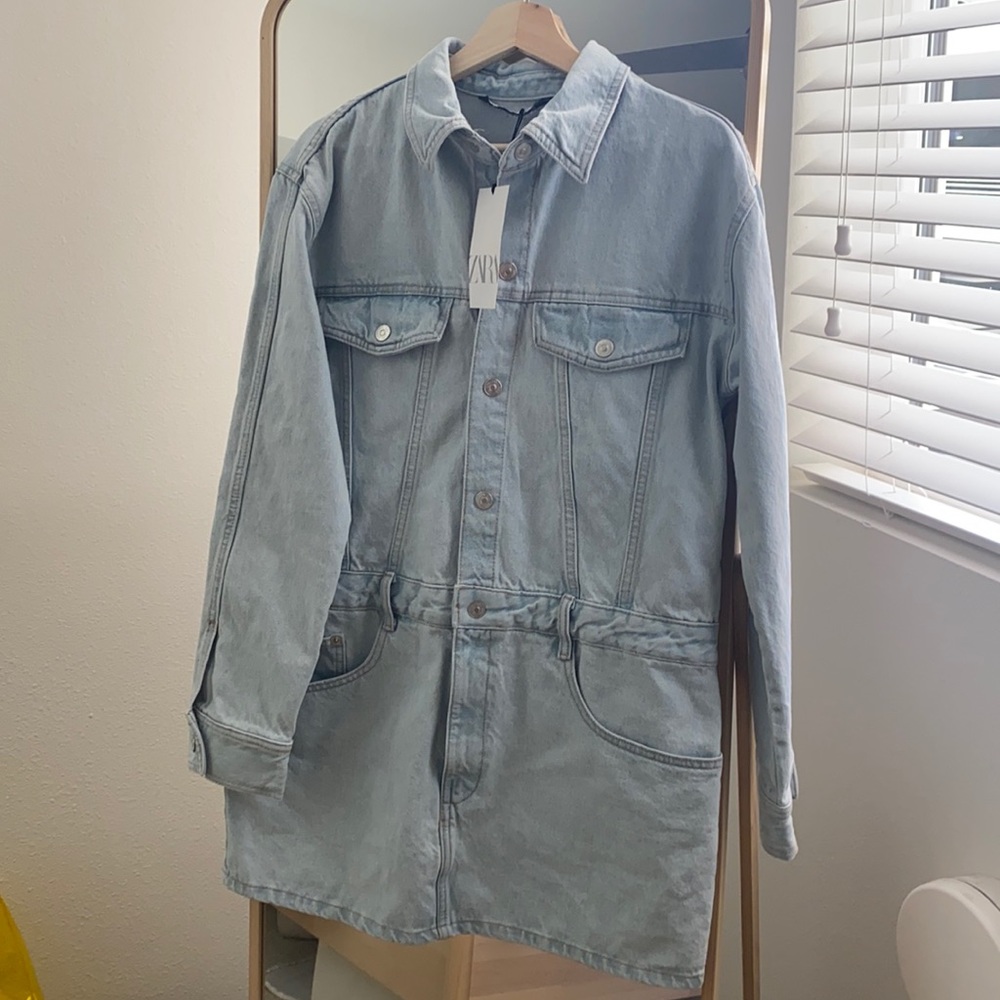 Zara denim dress